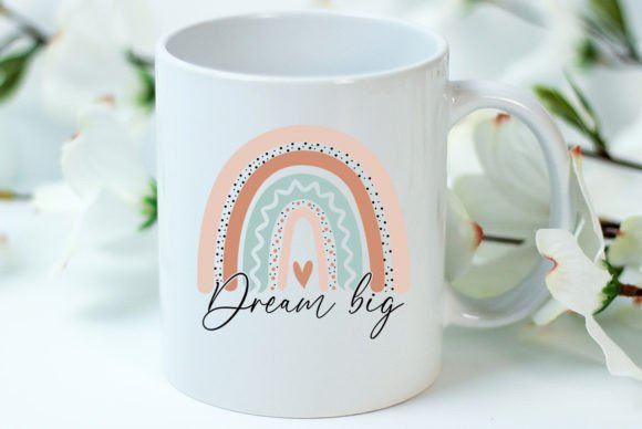 Dream Big Inspirational Quote SVG Design