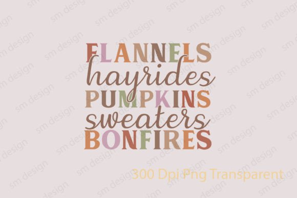 Fall Quote SVG PNG Flannels Hayrides