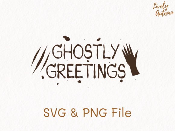 Ghostly Greetings Quote SVG, PNG Review for Real Embroidery Projects