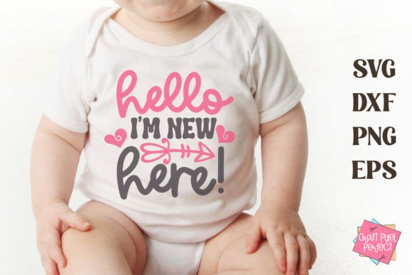 Newborn Quote Svg, Cute Baby Saying Svg