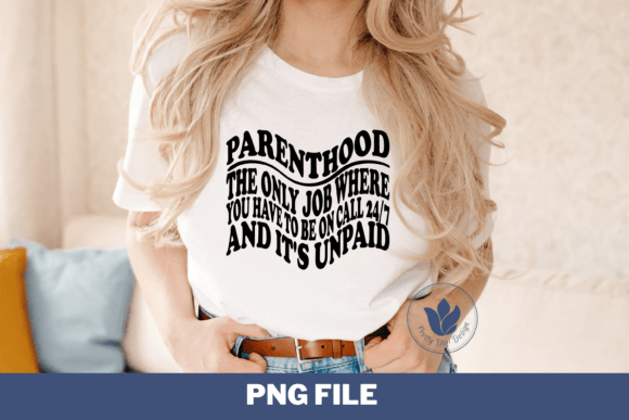 Parenthood Funny Quote SVG Stacked