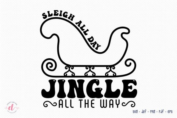 Sleigh All Day Santa Claus Quote SVG Review for Real Projects